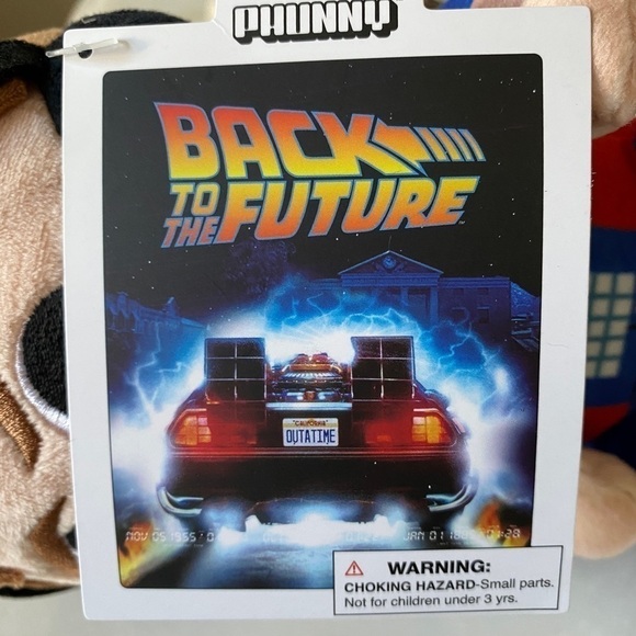 Kidrobot Back to The Future Marty McFly Phunny Plush Toy New with Tags - Picture 6 of 11